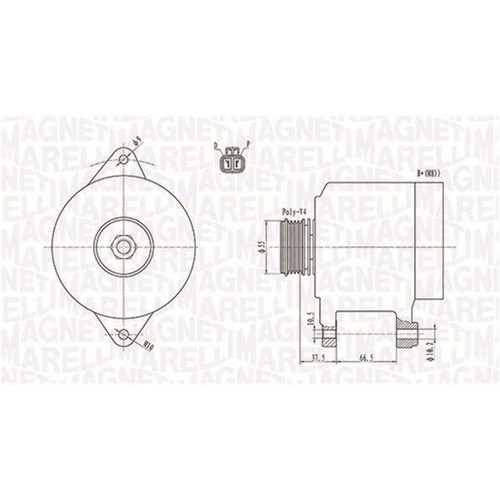 Magneti marelli lichtmaschine - marelli,